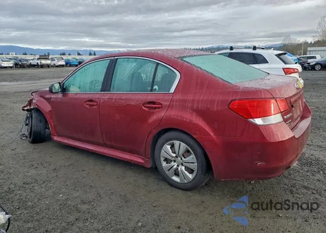 2013 Subaru Legacy 2.5I from USA, damaged, VIN 4S3BMBA6XD3014083
